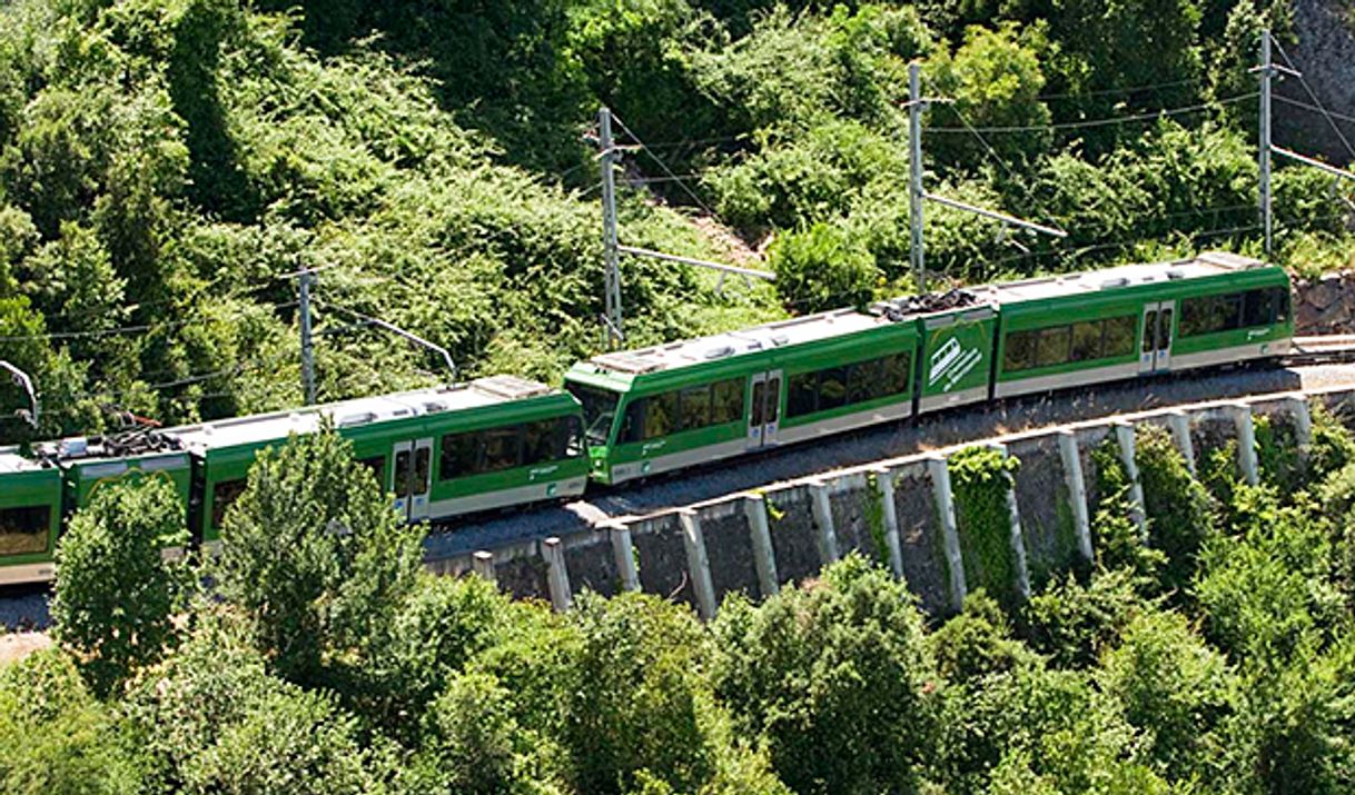 Lugar Tren cremallera de Montserrat