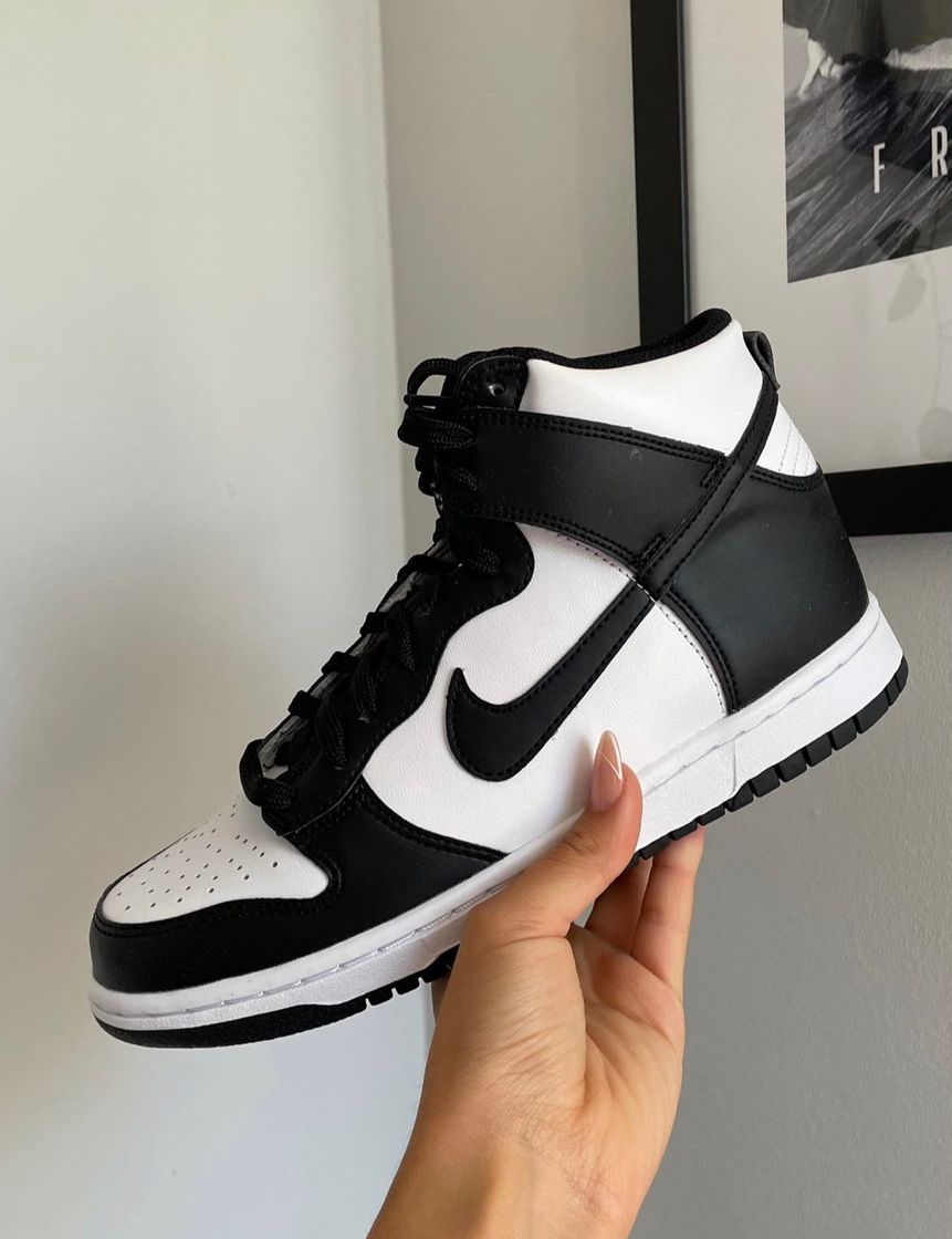 Fashion Nike Dunk High Black White