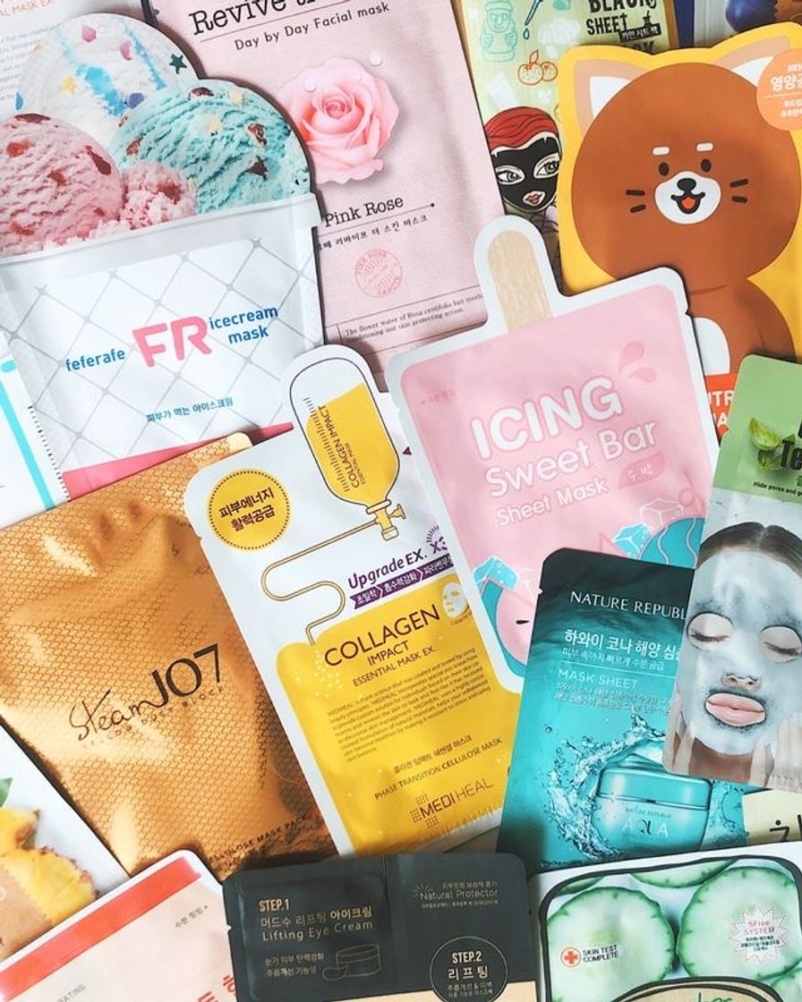 Fashion skincare masks