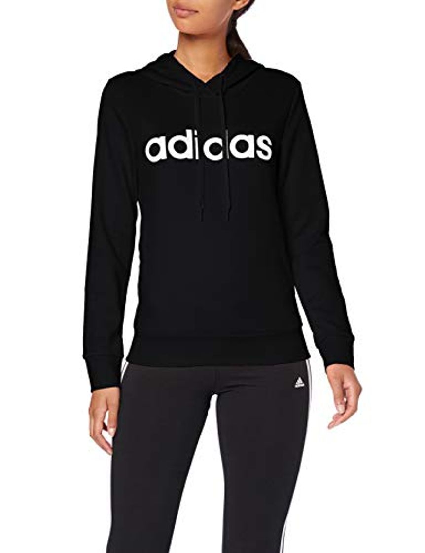 Fashion adidas W E Lin OH HD Sweatshirt, Mujer, Black