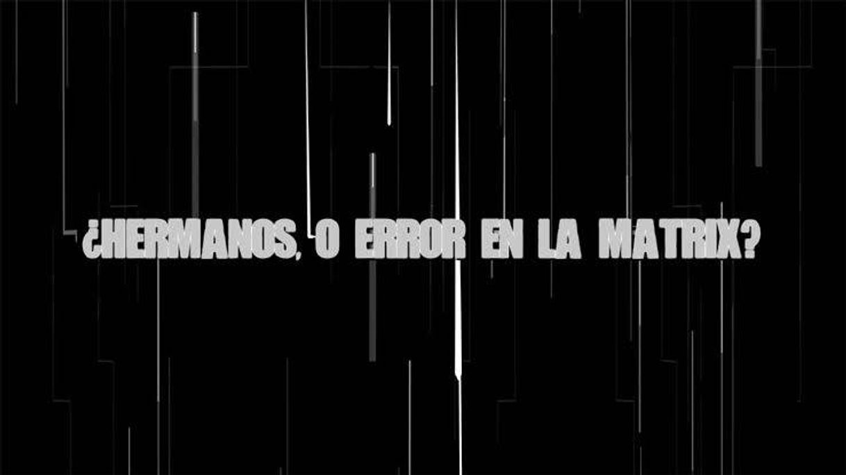 Fashion ¿Hermanos, o error en la Matrix? - YouTube