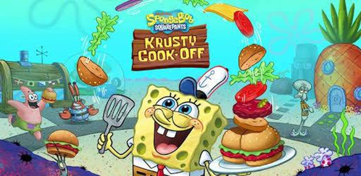 Videogames SpongeBob:Krusty Cook-off