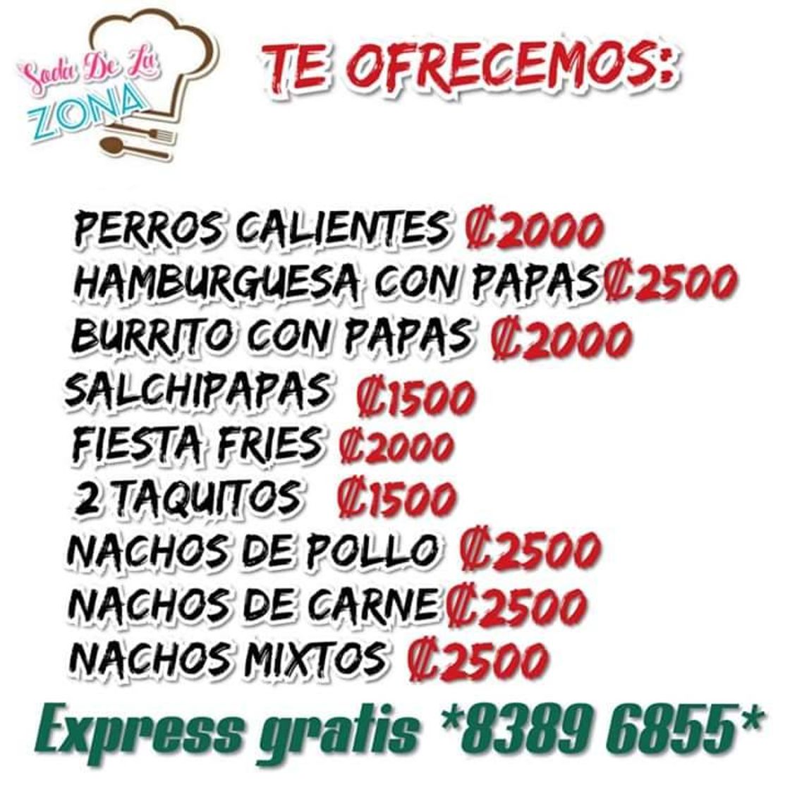 Restaurants Soda La Zona