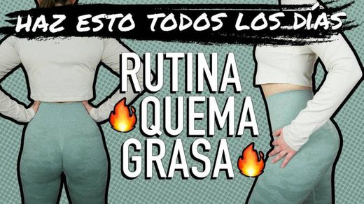 Rutina de ejercicios diaria para QUEMAR GRASA | Total Body🙌