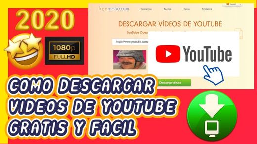 Descargar Videos de YouTube Gratis en HD⚡