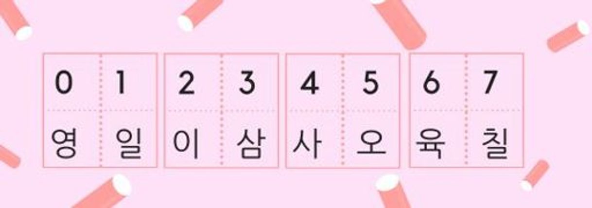 Social Números en coreano 1️⃣ 2️⃣ 3️⃣ - sistema chino 