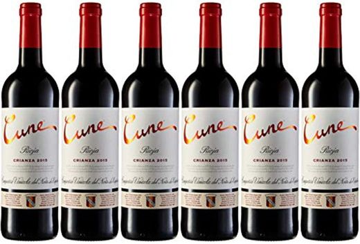 Cune Vino Tinto - Paquete de 6 x 750 ml - Total