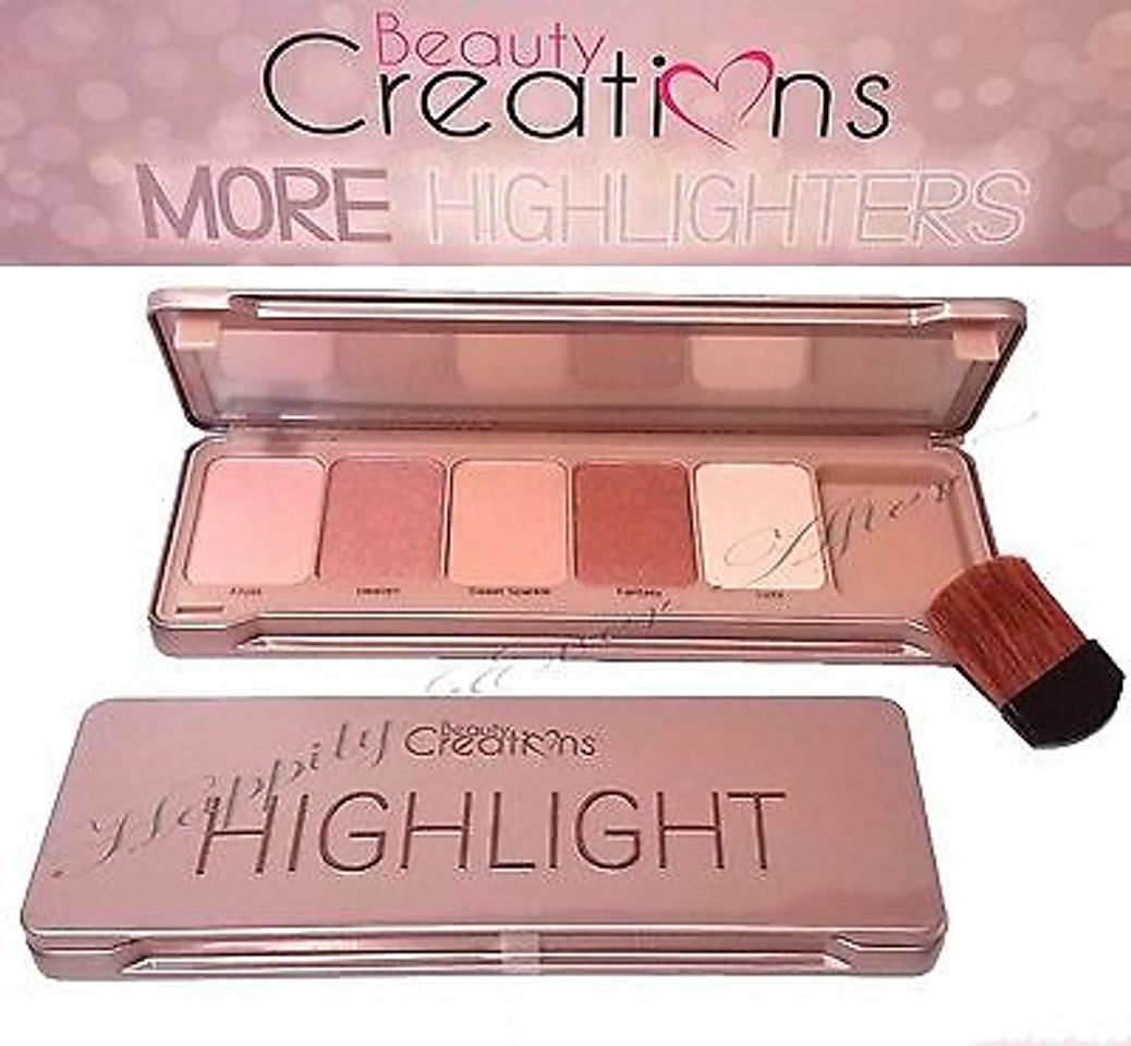 Place BEAUTY CREATIONS More Highlighters Palette