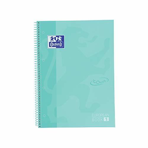 Social Oxford Cuaderno Microperforado Touch 80 hojas color Ice mint Pastel