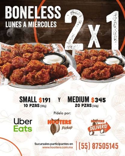 Hooters Restaurants | Online Ordering, Takeout, Delivery