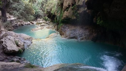 Pozas azules de Atzala