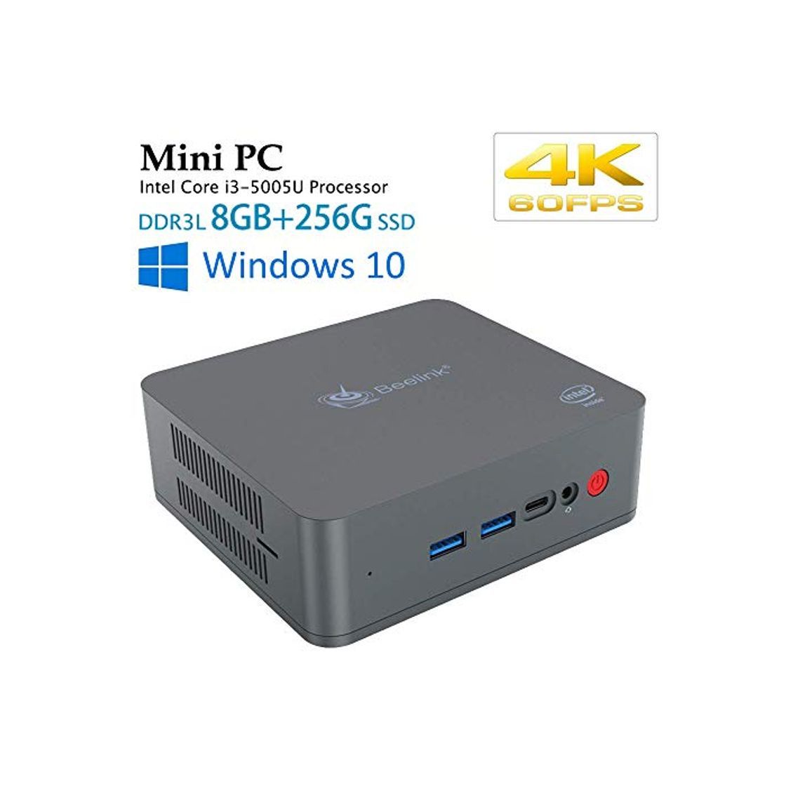 Products Beelink U55 Mini PC Ordenador de Sobremesa con CPU Intel Core i3-5005U,