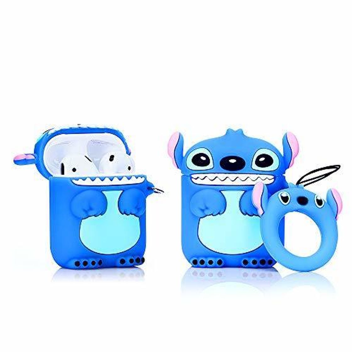 Social LEWOTE Airpods Carcasa de Silicona Compatible con Airpods de Apple 1 y