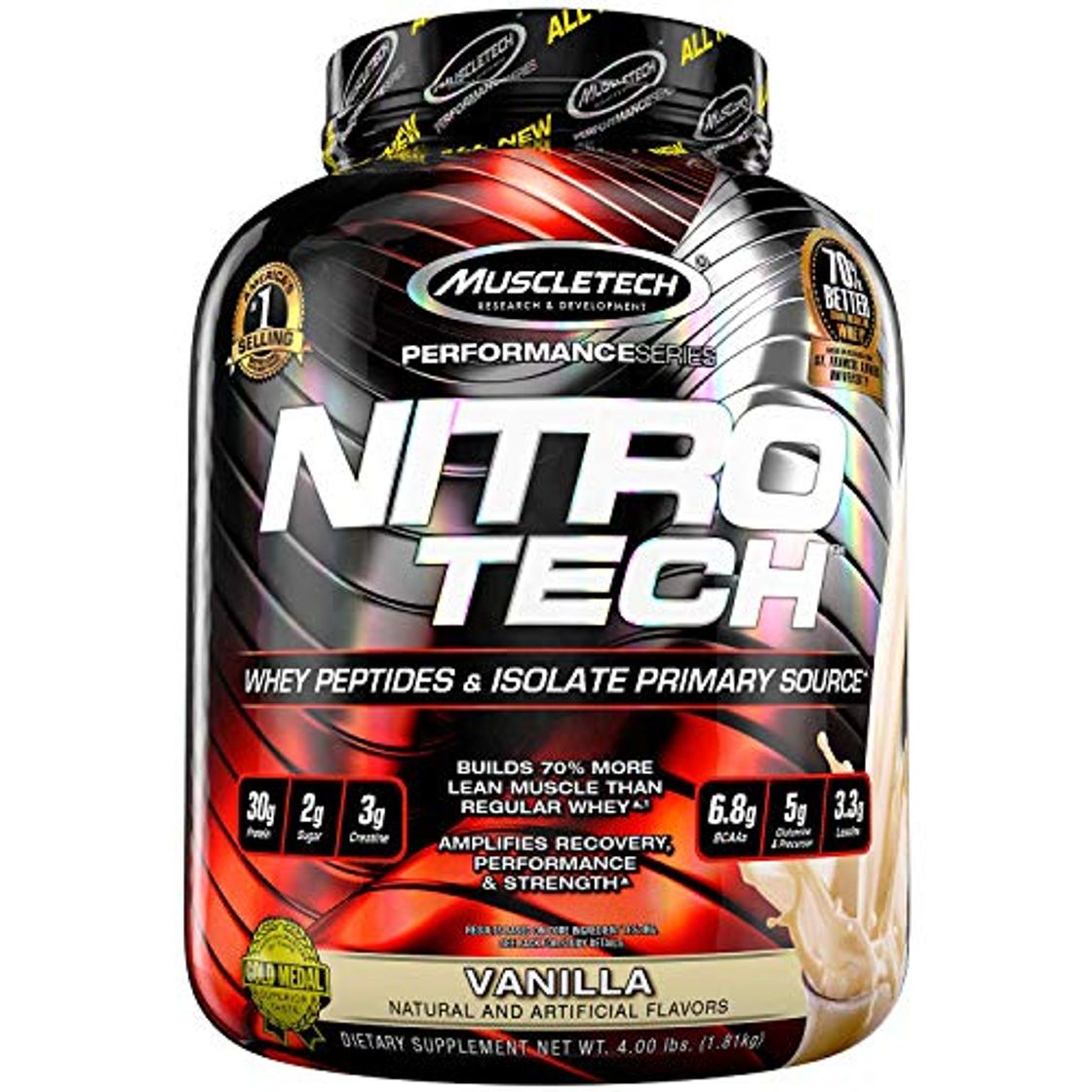 Product Muscletech Suplemento para Deportistas Nitro Tech Performance Series