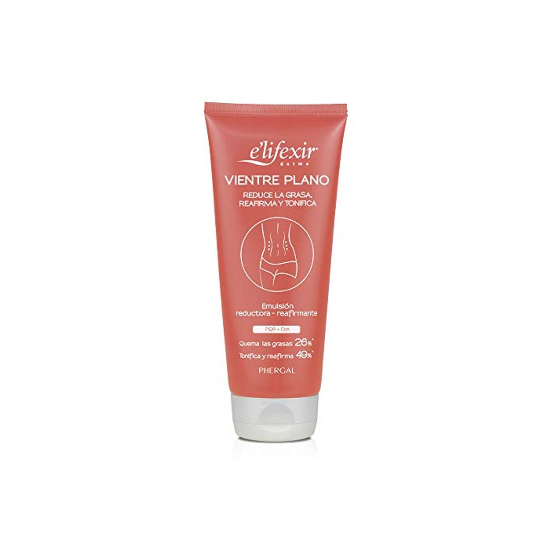 Social Elifexir Crema Vientre Plano Refirma y Reduce Grasa Localizada en Abdomen 200ml