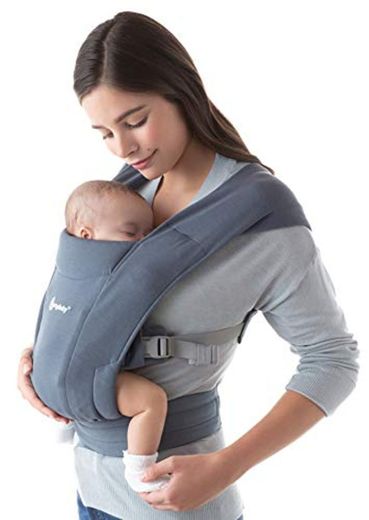 Ergobaby Embrace Mochila Portabebe Ergonomica Recién Nacidos, Extra Suave y Ultraligero