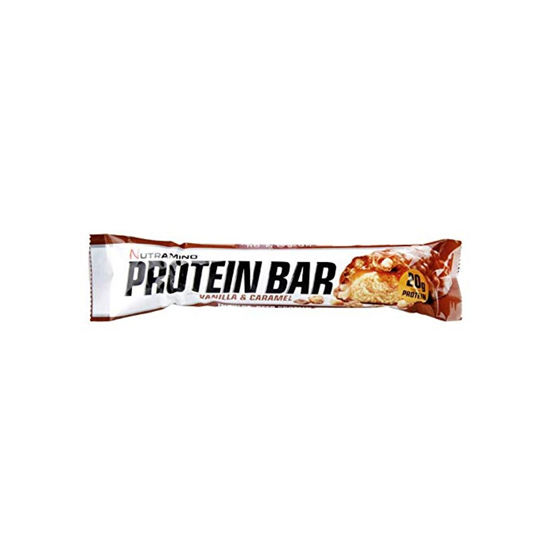 Product Nutramino Protein Bar Chunky Peanut & Caramel 12 bars