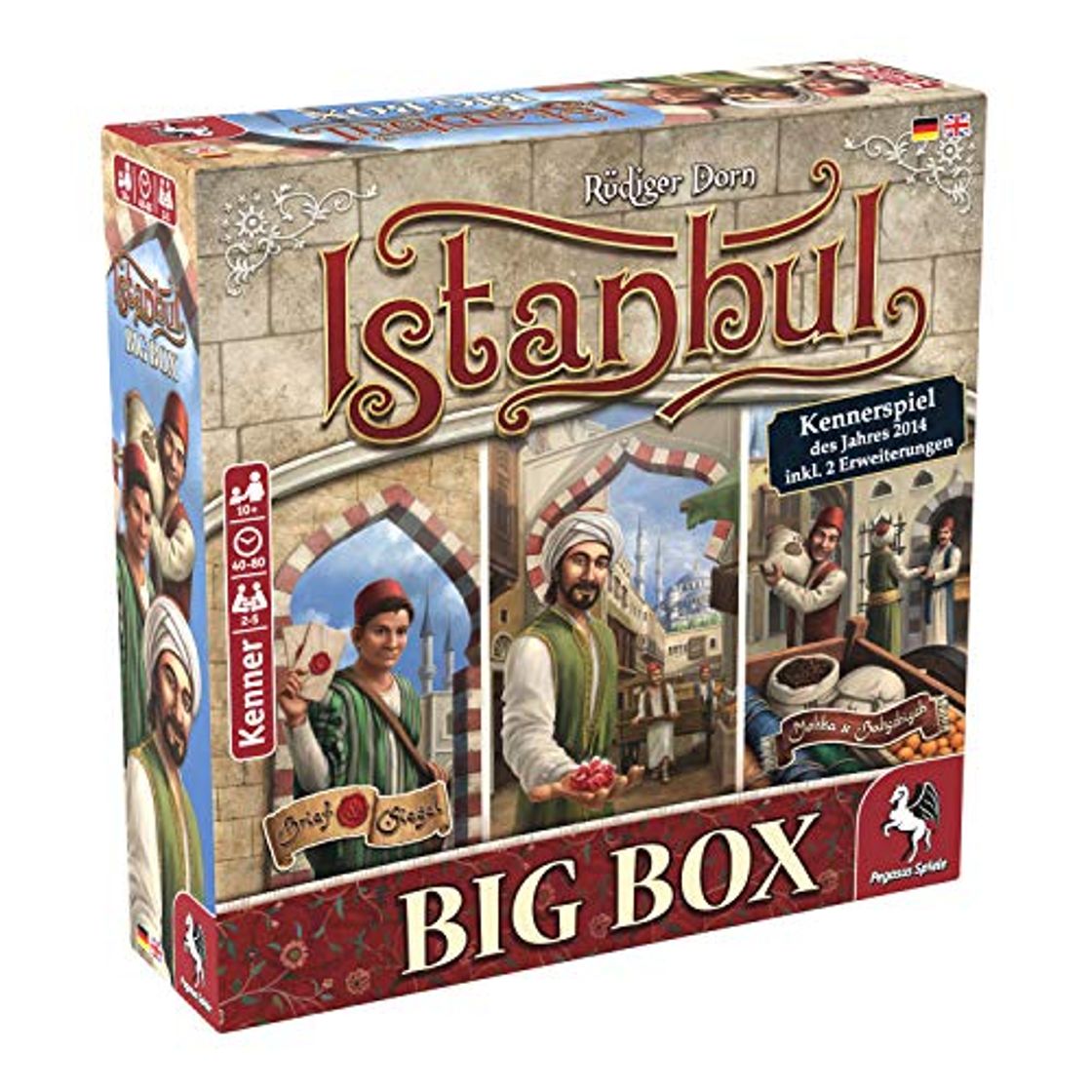 Product Pegasus Spiele 55119G Istanbul Big Box Kennerspiel Des Jahres 2014 - Juego