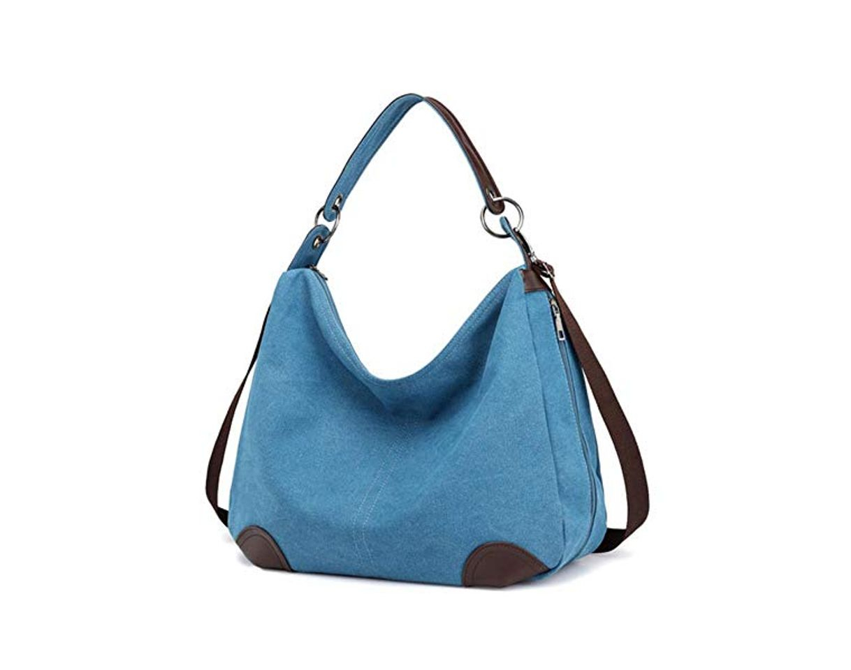 Moda Bolsos de Lona crossboddy para Mujeres Messenger Bandolera Damas Grandes Bolsos de