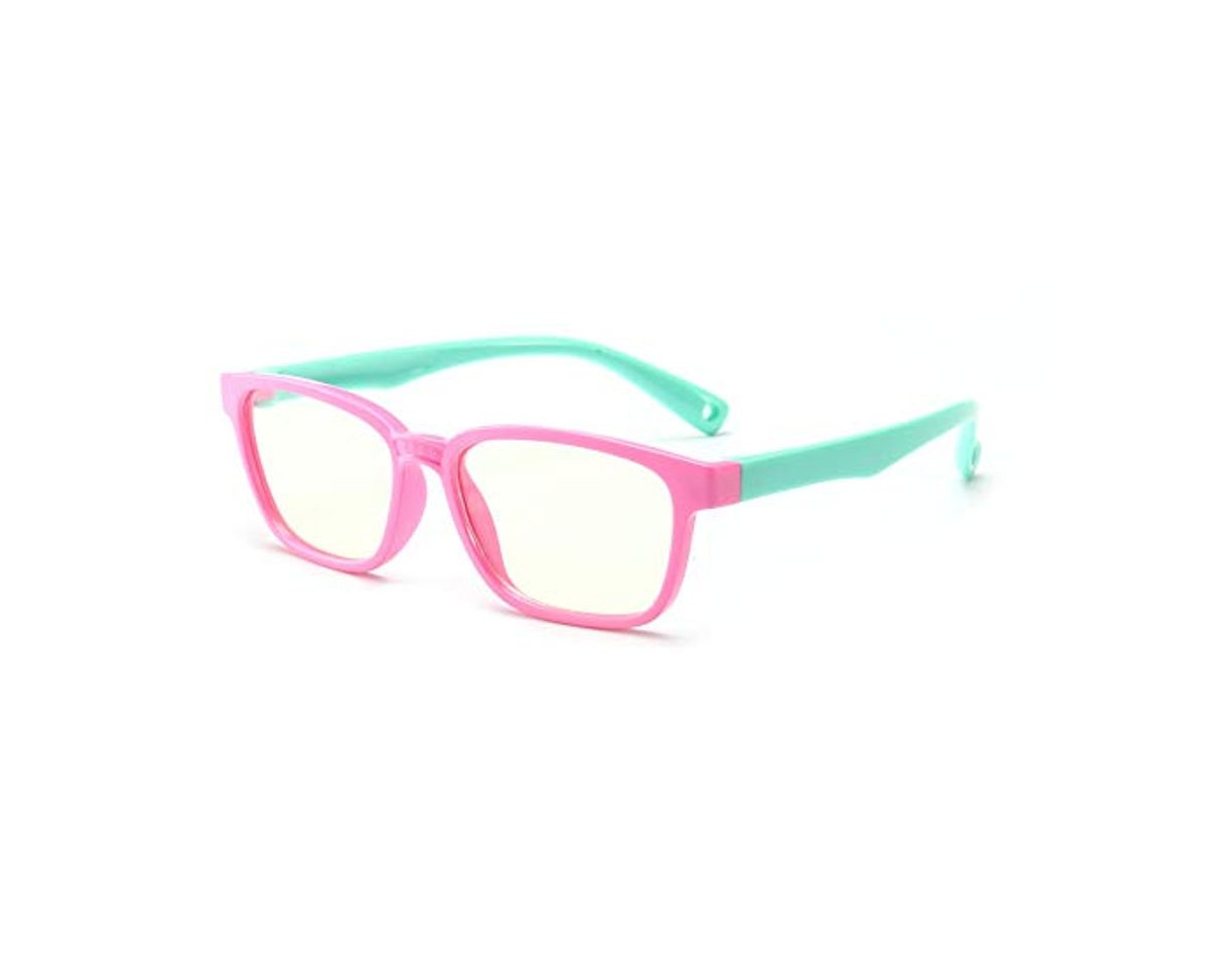 Productos FOURCHEN Gafas de luz anti-azul para niños Gafas de computadora, protección UV