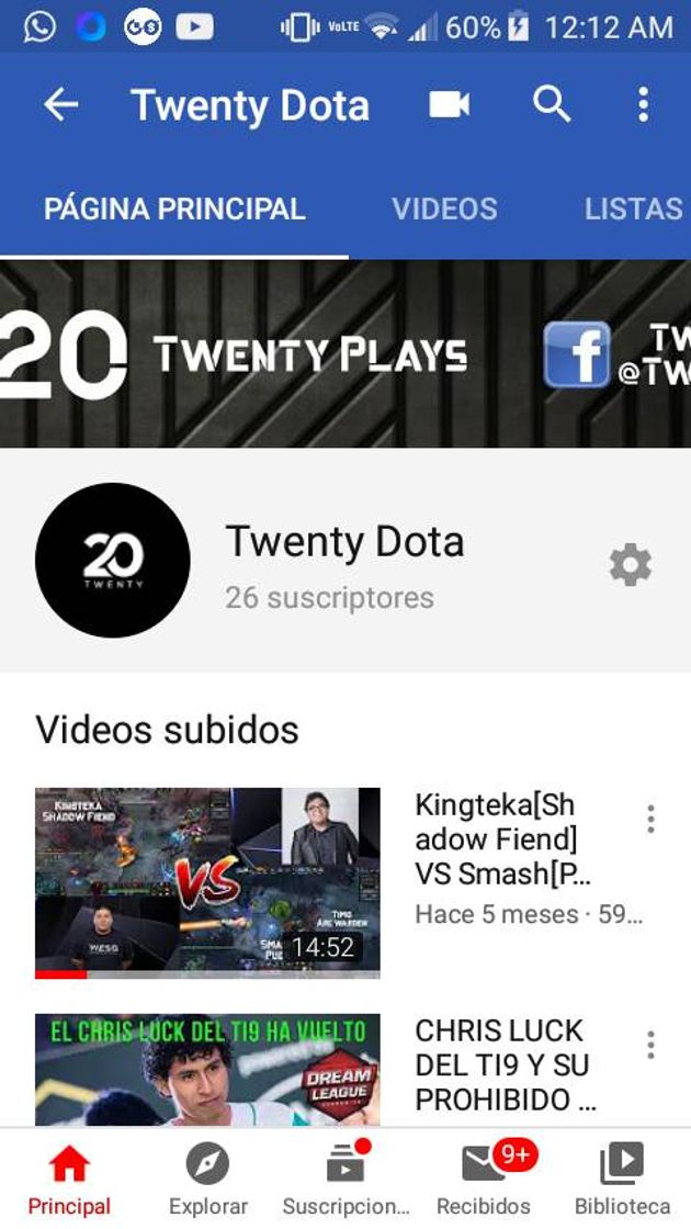 Moda Mi canal de Youtube