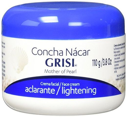 Grisi Concha Nacar Mother of Pearl Face & Body Lightening Cream 3.8oz