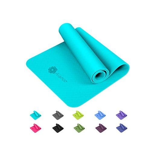 Aisoco Premium TPE Yoga Mat Pilates Mat - Ecológico
