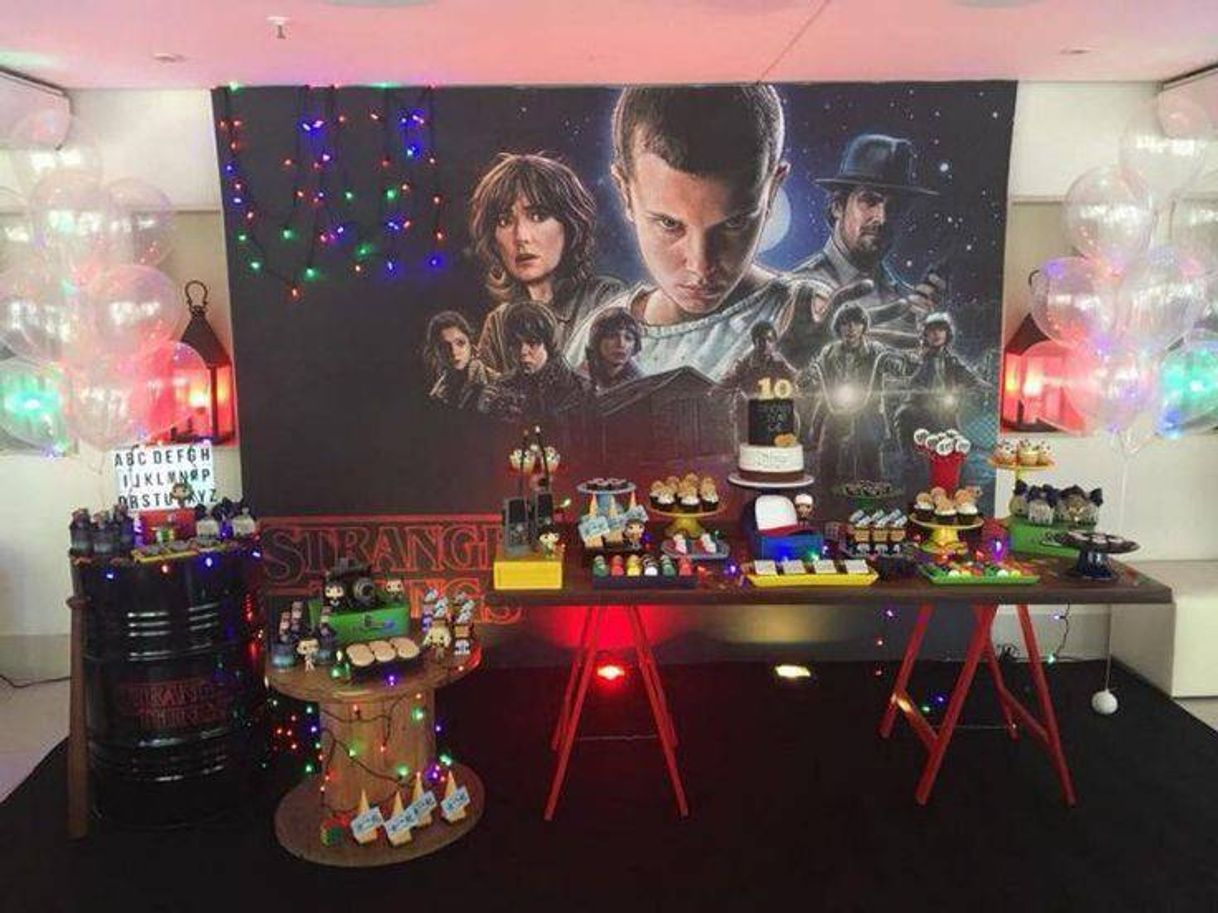 Moda Festa de aniversário tema- Stranger things