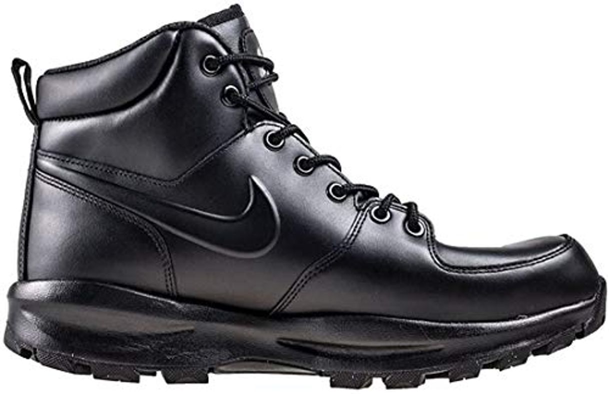 Social Nike Manoa Leather, Zapatillas Altas para Hombre, Negro