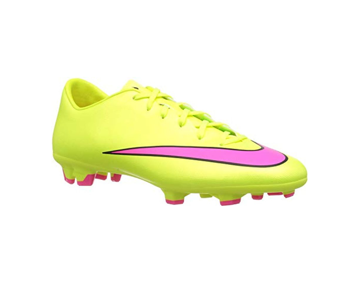 Moda Nike Merc Victory V FG, Botas de fútbol para Hombre, Amarillo