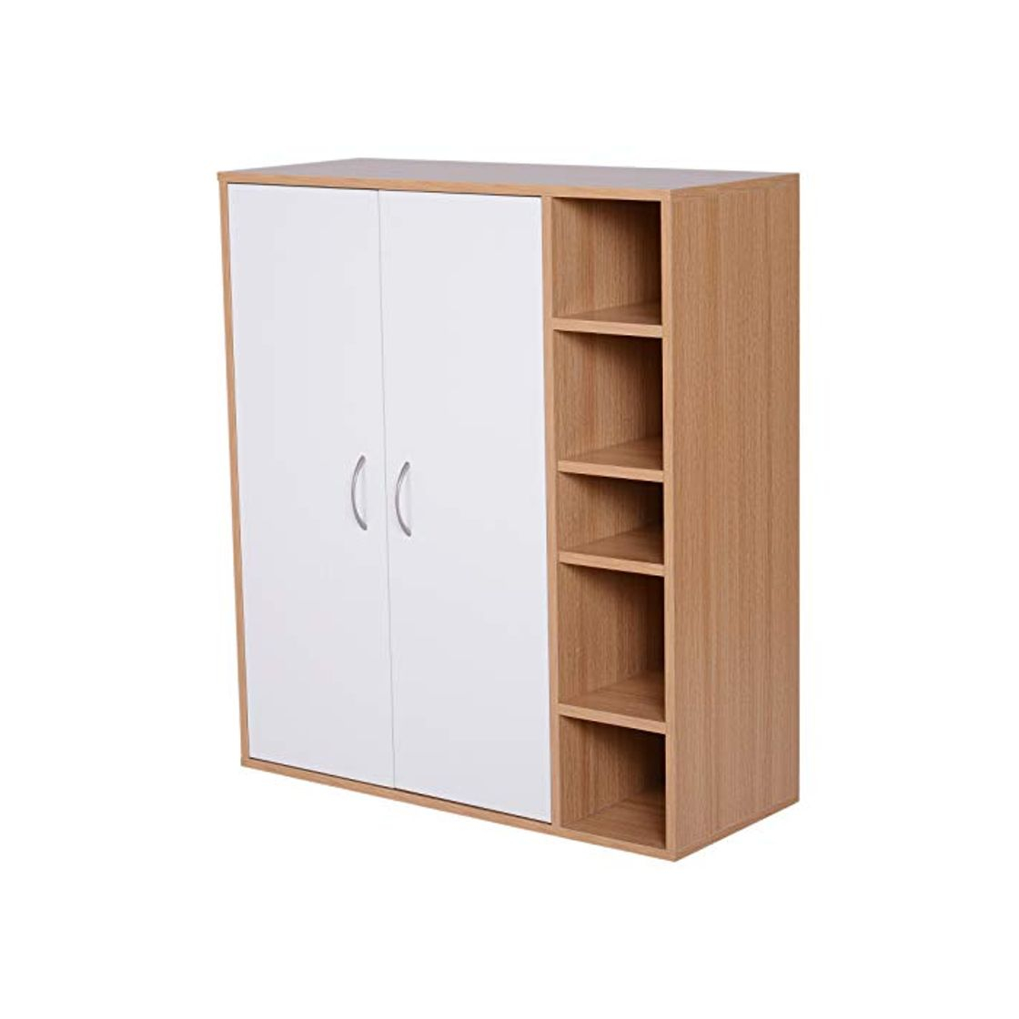 Product HOMCOM Armario Gabinete Consola Armario Bajo Mueble Organizador de Almacenaje Multiusos de