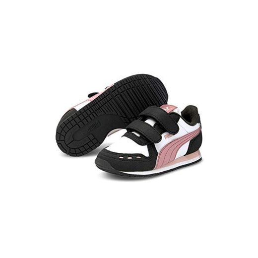 PUMA Cabana Racer SL V INF, Zapatillas Unisex niños, Blanco White