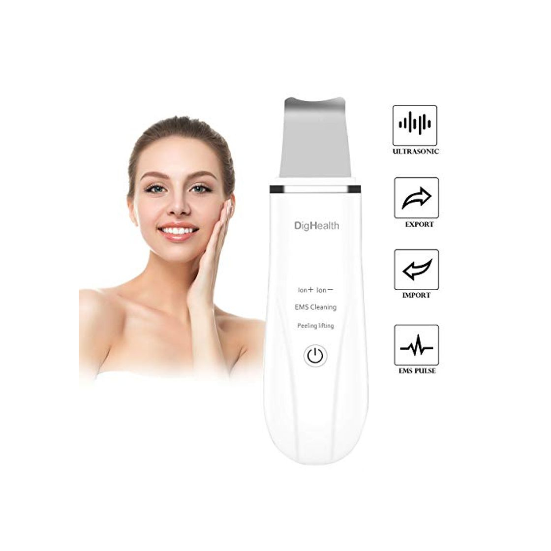 Social DigHealth Limpiador Facial Ultrasonico