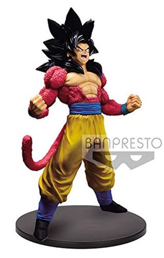 Banpresto Blood of Saiyans Dragon Ball Estatua Super Saiyan Son Goku, Multicolor
