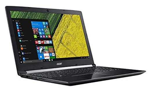 Acer PORTATIL Aspire 5 A515-52-76DF I7-8565U 15.6HD 8GB S256GB WiFi.AC W10 Gris