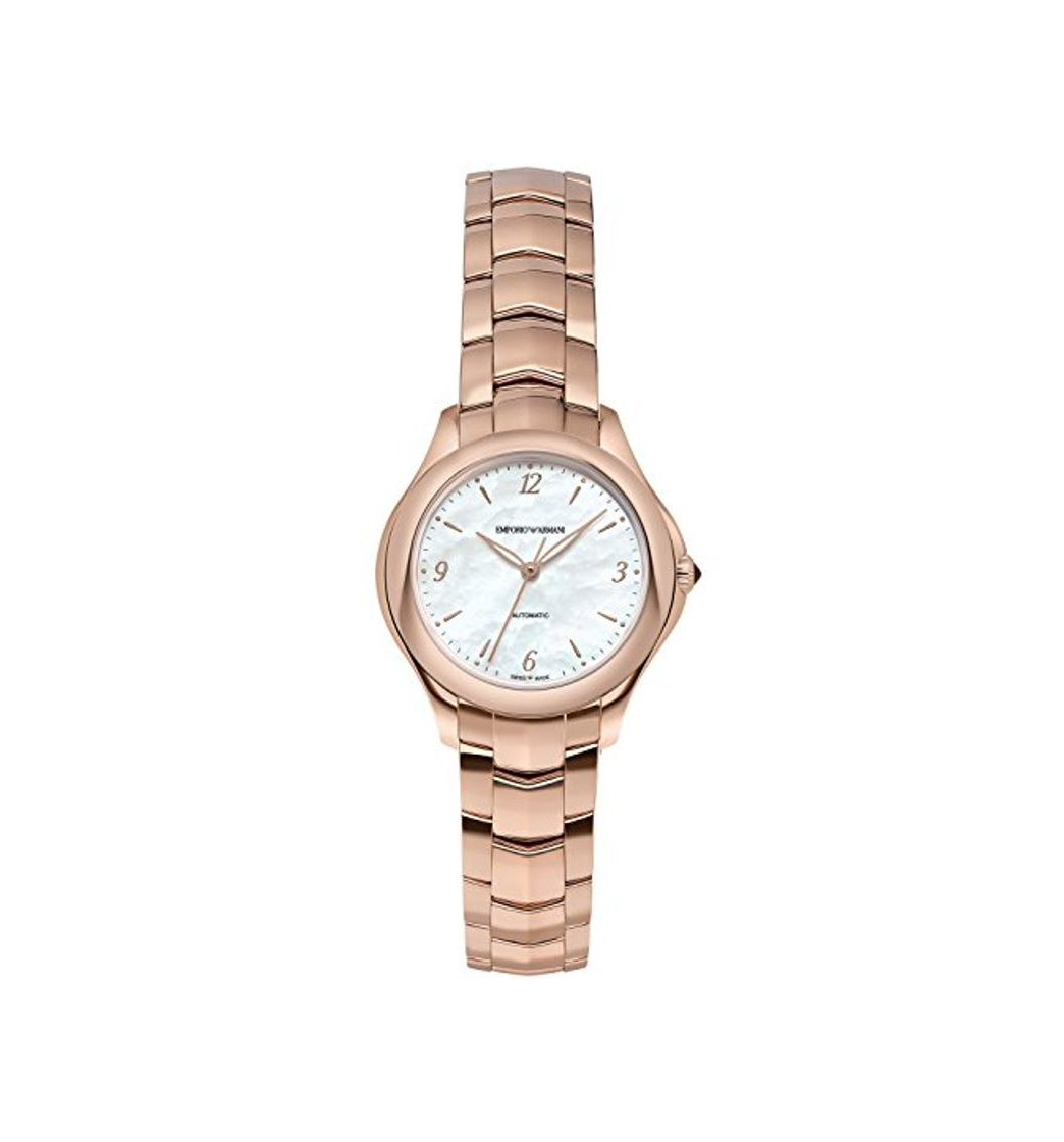 Moda Reloj Emporio Armani Swiss Made ARS8552 rose gold Acero 316 L Mujer