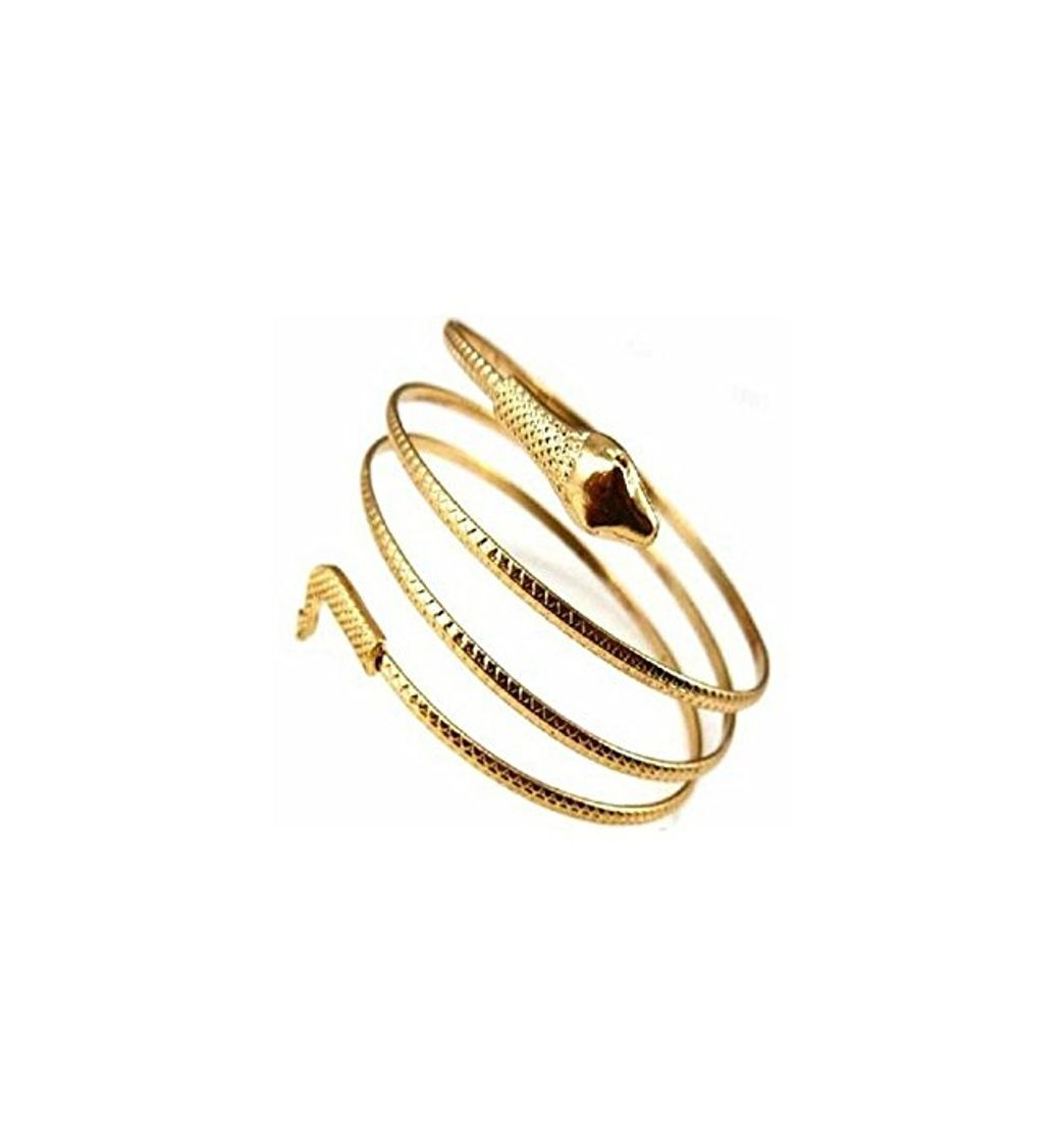 REFURBISHHOUSE Brazalete de ajorca de brazal de Puno de Brazo Superior Spiral