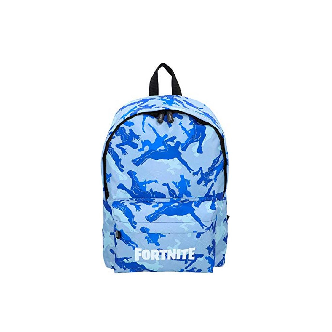 Social Fortnite - Mochila Camuflaje azul 31 x 43 cm