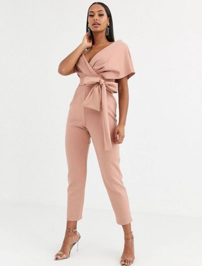Social Jumpsuit in blush