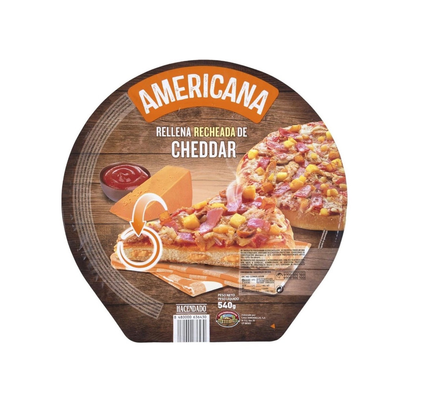 Product Pizza Americana de Mercadona