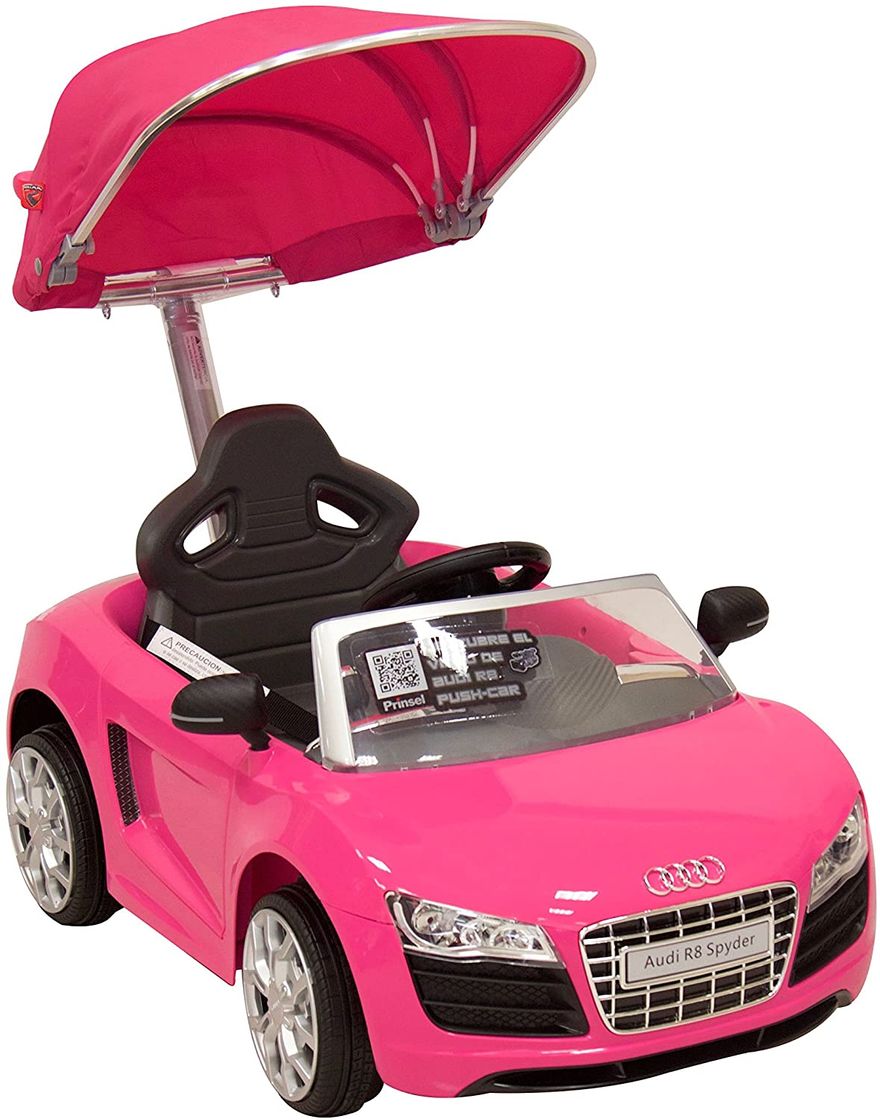 Fashion Prinsel vehículo push car audi rosa