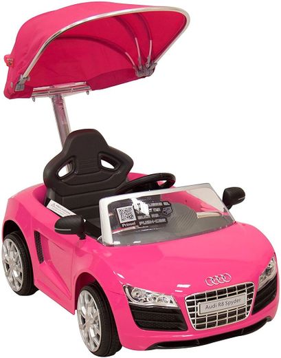 Prinsel vehículo push car audi rosa