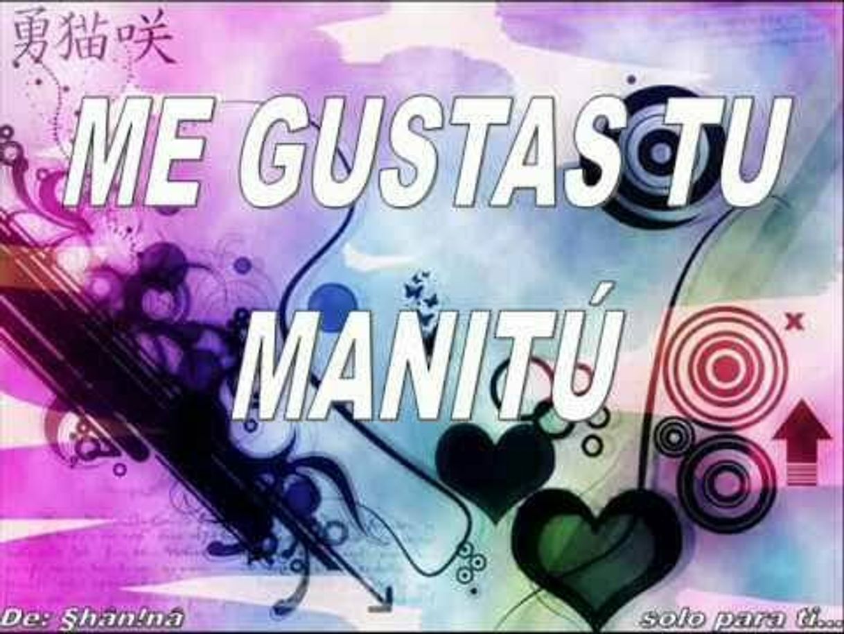 Music Me gustas tú - Manitu