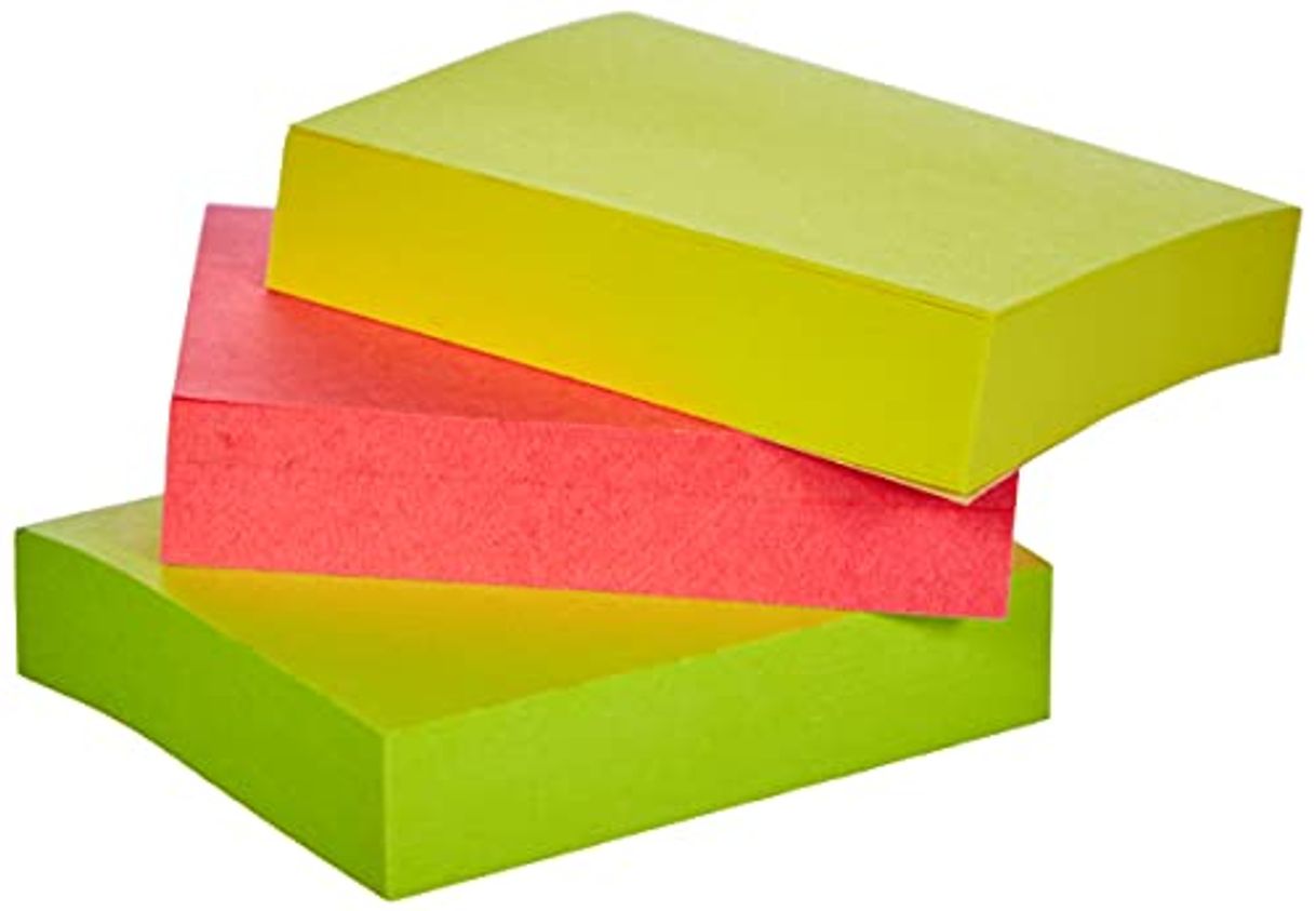 Productos Post-It 6812 - 1 Pack de 3 blocs de notas adhesivas, 38