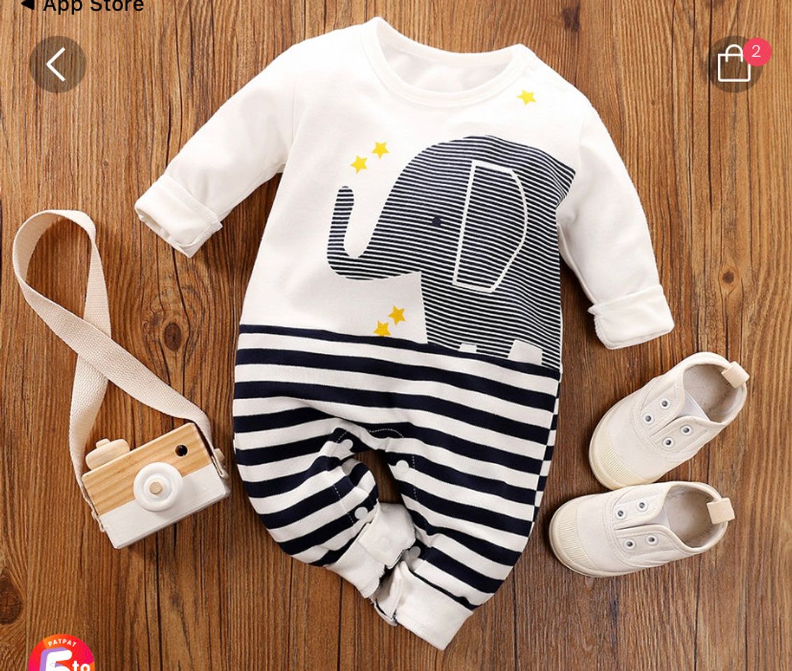 Hermoso y calientito mameluco de elefantito 🐘 