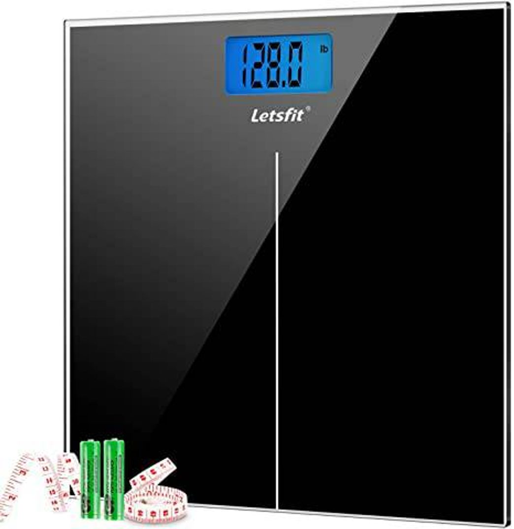 Letsfit Báscula digital de peso corporal

