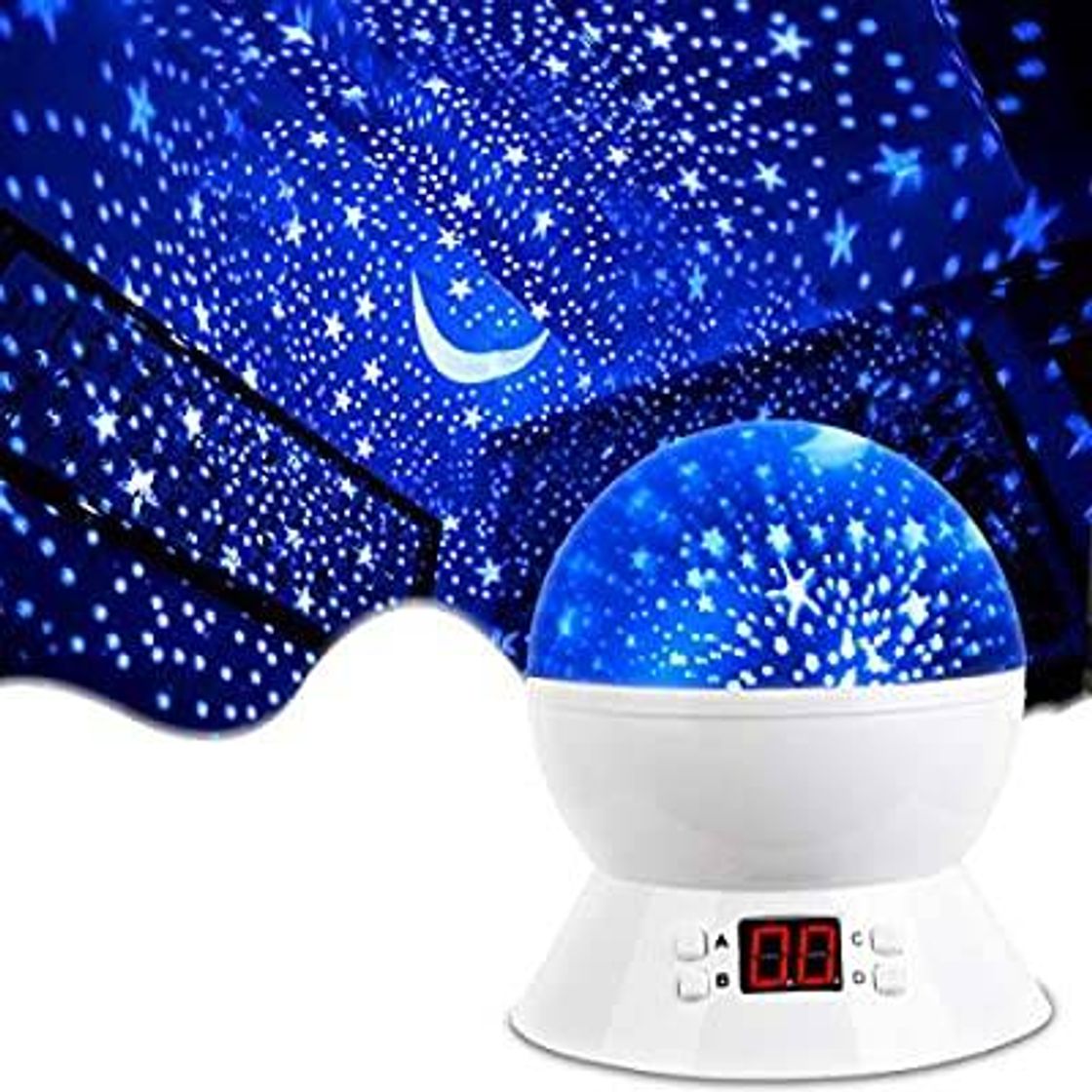 MOKOQI Star Projector Night Lights for Kids with Timer