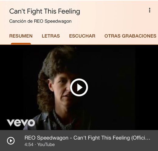 Can’t Fight This Feeling 