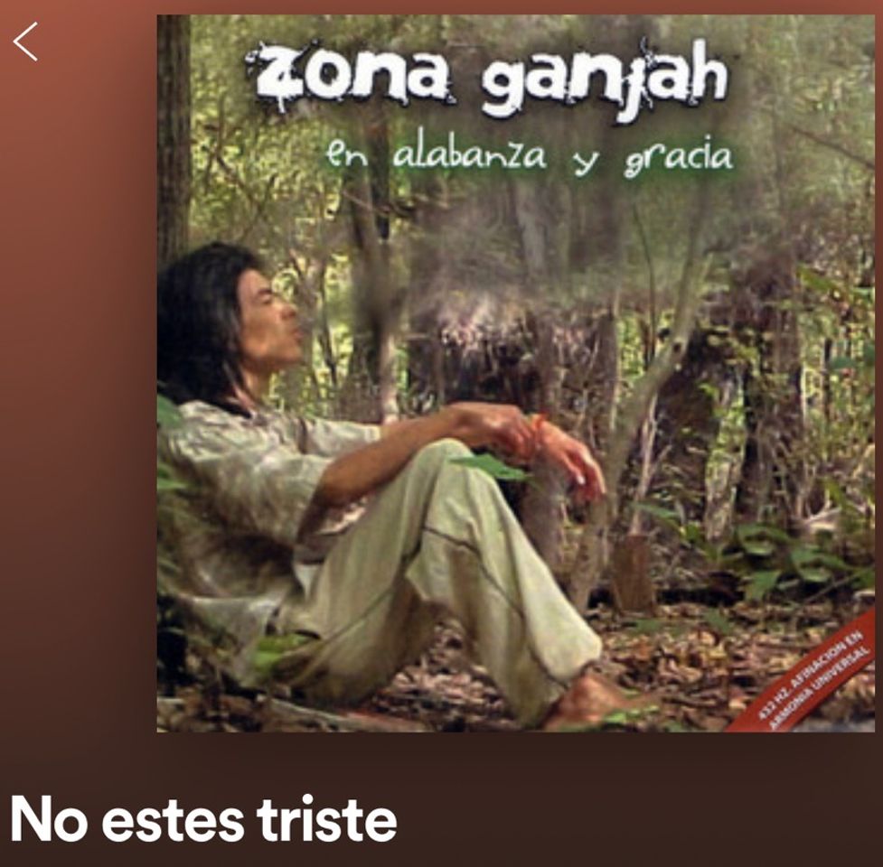 Canción Zona Ganjah 