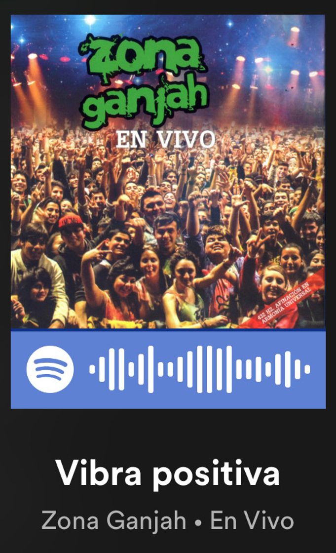 Canción Zona Ganjah 